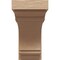 Ekena Millwork 8"W x 24"D x 16"H Classic Warren Rough Cedar Woodgrain TimberThane Corbel, Primed Tan CORUR08X24X16WARRCPR - alternate 6